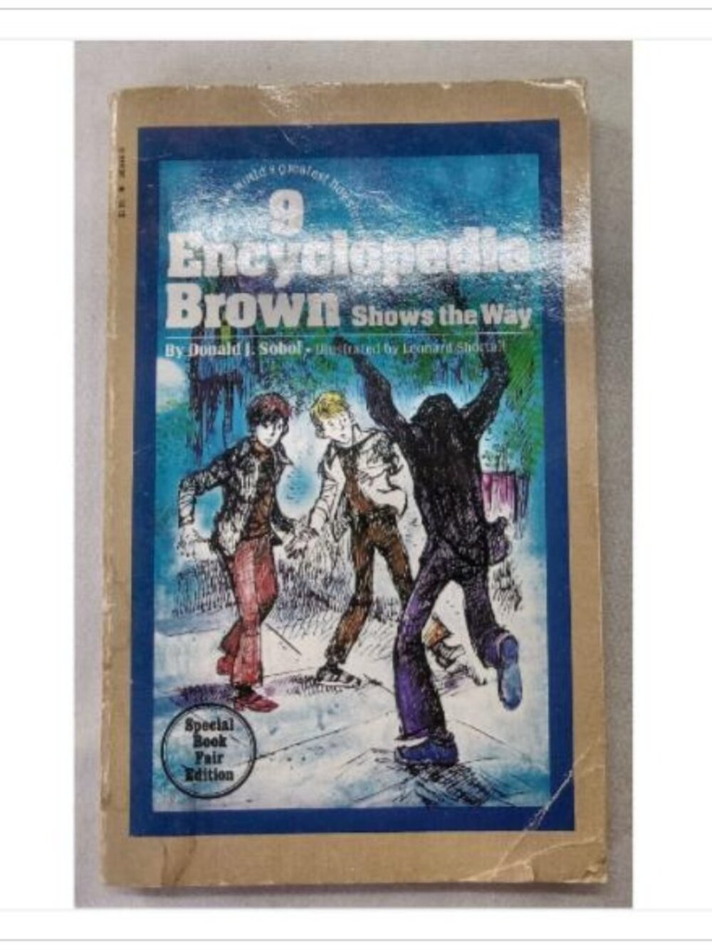 Encyclopedia Brown Shows the Way Donald J. Sobol 1981 Special Book Fair Edition